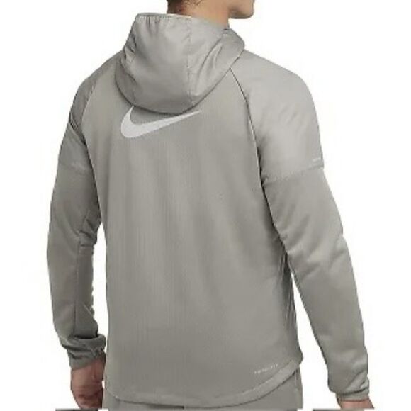 Nike Sphere Miler Men’s Size XL Repel Dark Stucco Silver Running Jacket - Picture 2 of 9